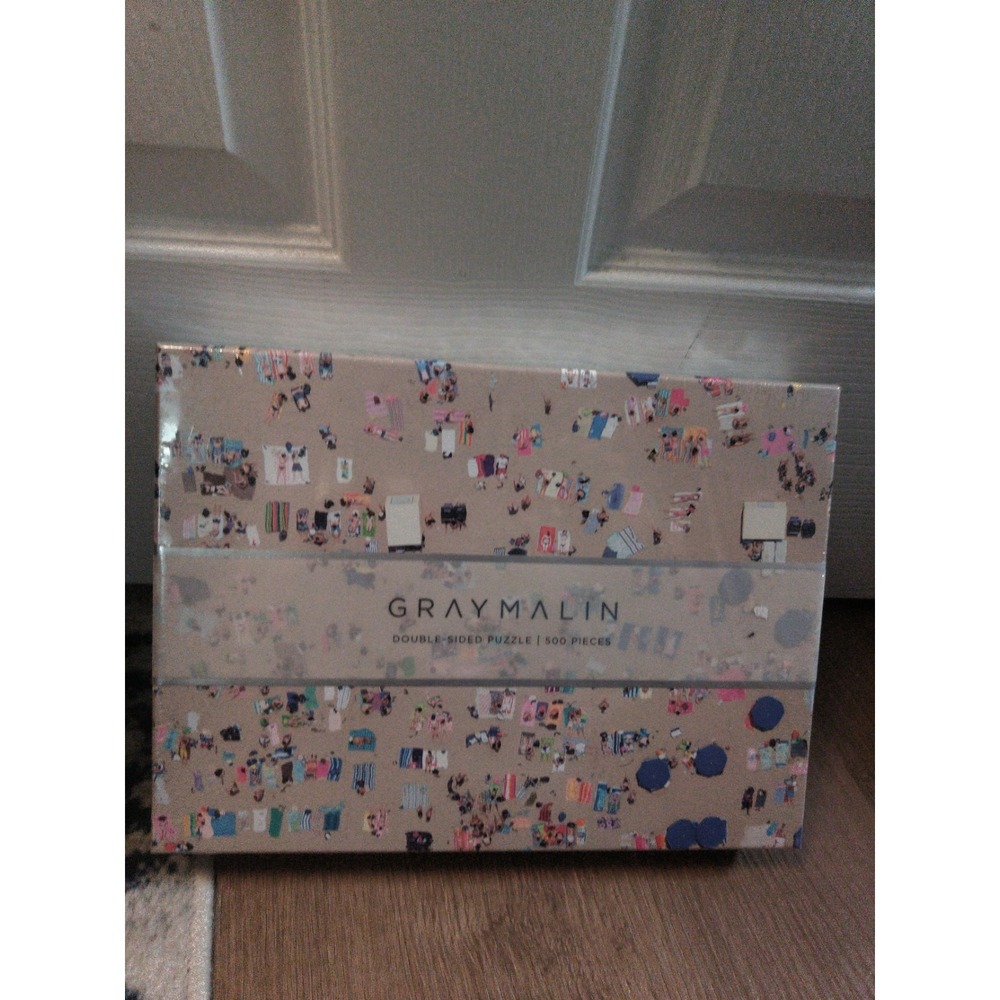 GRAY MALIN - DOUBLE SIDED 500 PIECE PUZZLE - SIZE 24" X 18" NEW SEALED